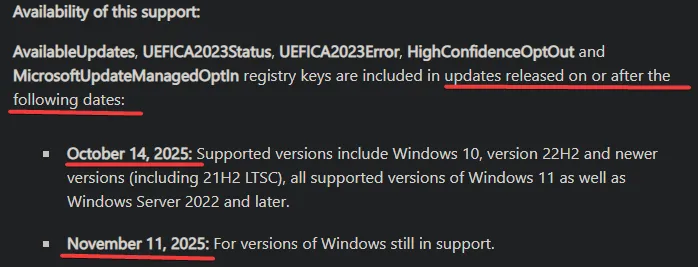 OS Requirements
